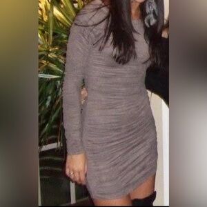 Bebe Long Sleeve Dress